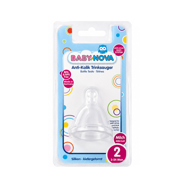 سر شیشه سرپهن ارتودنسی بیبی نوا baby nova مدل 13220