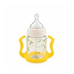 شیشه شیر دسته دار ارتودنسی 150میل بیبی نوا مدل 45004cn - تصویر 3