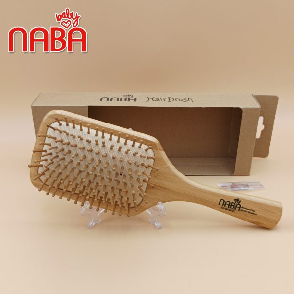 برس چوبی بامبو برند نابا مدل A2