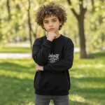 بلوز دورس بچگانه اسپرت مدل کارناوال مشکی(4-10سال) - تصویر 3