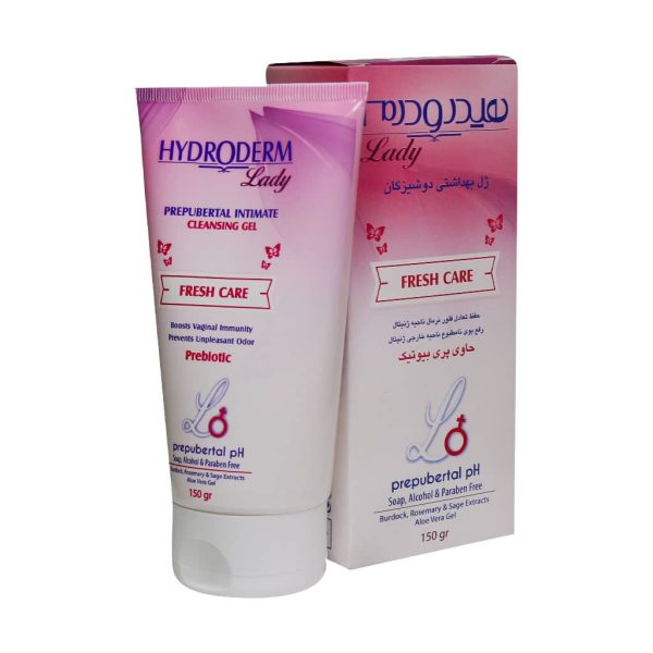 ژل بهداشتی دوشیزگان هیدرودرم (150 گرم)