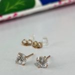 گوشواره نگین دار ژوپینگ - تصویر 4