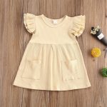 پیراهن بچه گانه دخترانه کبریتی - تصویر 4