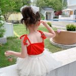 تاپ بچه گانه دخترانه کبریتی طرح میوه - تصویر 3