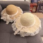 کلاه حصیری دخترانه طرح پاپیون - تصویر 4