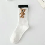 جوراب اسپرت تدی طرح استیکری - تصویر 9