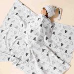 ست دورپیچ و کلاه نوزادی برند Mom's Care - تصویر 10
