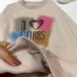 بلوزدخترانه دورس I LOVE CARBS اورجینال - تصویر 7