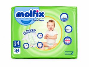 پوشک مولفیکس ایرانی سایز4 (34عددی) molfix