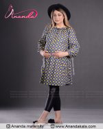 تونیک بارداری جین گلدار - تصویر 4