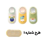جوراب بچه گانه عروسکی فضایی مجموعه 3 عددی - تصویر 2