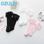 جوراب بچه گانه مجلسی گیپور طرح انگلیسی - تصویر 6