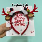 تل سر بچه گانه طرح کریسمس - تصویر 5