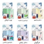 دستمال مرطوب جیبی تک برگ کودک بسته 10 عددی و 50 عددی - تصویر 2