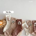 جوراب بچگانه دخترانه کبریتی نیمساق طرح بالنا (مناسب کودکان 2 تا 9 سال) - تصویر 2