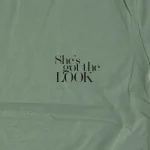 تیشرت زنانه لانگ طرح She got سایز فری (پنبه ضمانتی) در 7 رنگ - تصویر 2