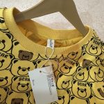 بلوز آستین بلند طرح خرس بچه گانه خارجی BEAR - تصویر 6