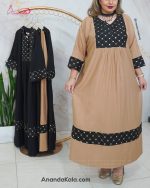 مانتو پیراهنی بارداری گلاره - تصویر 7