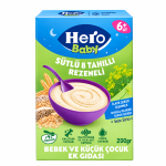 سرلاک شب هشت غله، رازیانه و شیر هروبیبی Hero Baby حجم 200 گرم